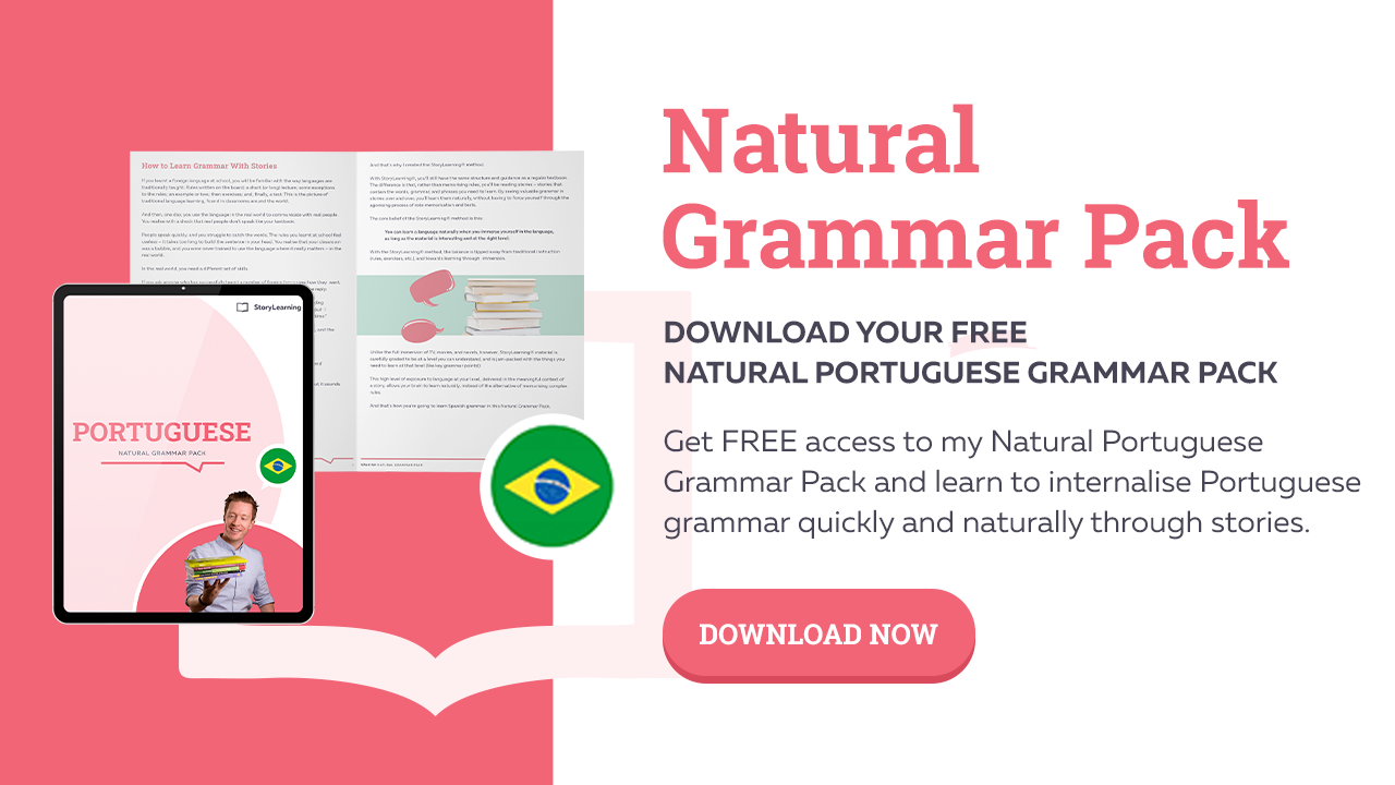 Portuguese natural grammar pack